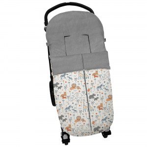 2024 Saco Silla Selva Gris Dydados London Estampado Pelo Gris