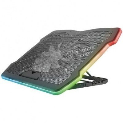 Soporte Refrigerante Trust Gaming GXT 1126 Aura para Portátiles hasta 17