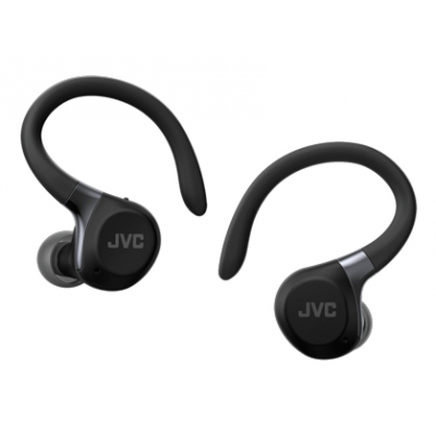 HA-EC75T-B-U auricular y casco Auriculares Inalámbrico gancho de oreja Deportes Bluetooth Negro
