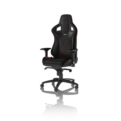 EPIC Silla para videojuegos de PC Asiento acolchado Negro, Rojo