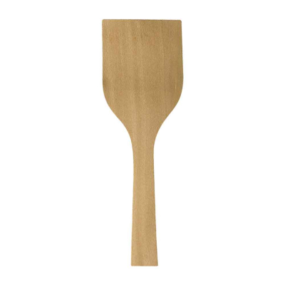 Pala de madera para hamburguesas. largo: 30 cm