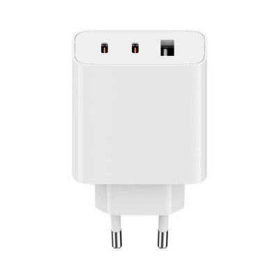 Cargador de Pared Xiaomi 67W Gan Charger 2C1A 2xUSB Tipo-C/ 1xUSB/ 67W