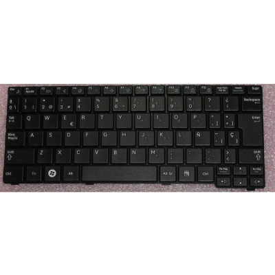 Teclado compatible para portátil SAMSUNG n120 / n140 / n145 / n148 / n150 / nb30 negro