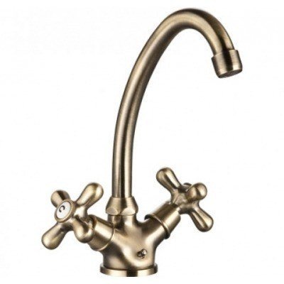 GRIFO DE LAVABO MONOMANDO RETROSOL BRONCE