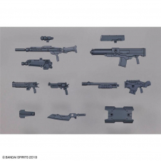 Set armas personalizables bandai hobby 30mm armas militares