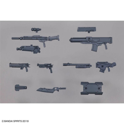Set armas personalizables bandai hobby 30mm armas militares