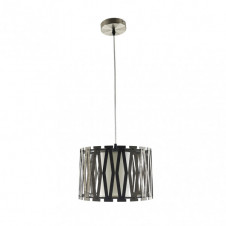 Colgante Cipres 1xe27 Madera Cafe Regx30x30 Cm
