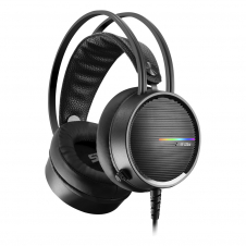 VORAGO AUDÍFONOS GAMER HS-502, ALÁMBRICO, 3.5MM, NEGRO