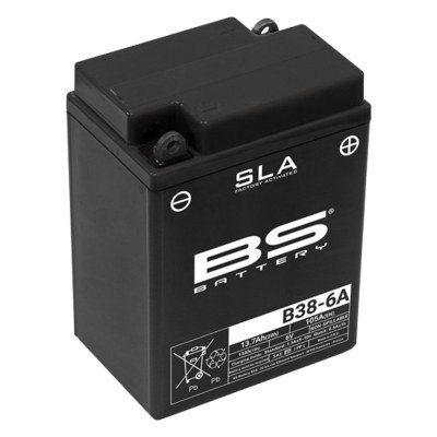 Bateria BS BATTERY SLA sin mantenimiento activada de fábrica - B38-6A 300919