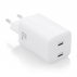 Aisens - Cargador Gan 65W, 2Xusb-C Pd3.0 Qc4.0, Blanco