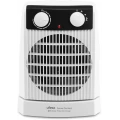 Calefactor vertical oscilante Ufesa Persei Oscilant, 2.000 W, blanco y negro