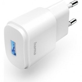 Cargador afeitadoras Hama 00201645 USB-A 6W blanco