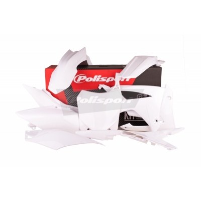 Kit plastica completo POLISPORT Honda blanco 90561