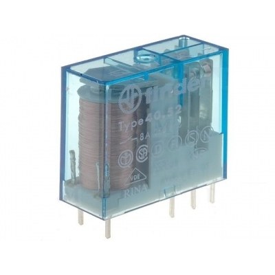 RELE 12Vdc 2Ctos Conmutados 8A/250Vac FINDER