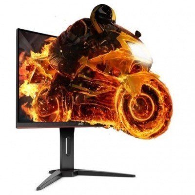 Monitor Gaming Curvo AOC C24G1 23.6/ Full HD/ Negro