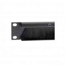 StarTech.com Panel Pasacables con Cepillo para Armario Rack de Servidores 1U - Organizador de Cableado de Peine