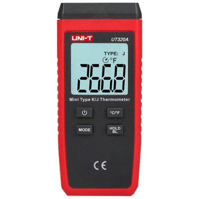Termometro Mano 1300ºC Sonda K y J UNI-T UT320A
