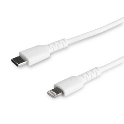 Cable lightning a usb tipo c startech 2m - macho - macho - blanco