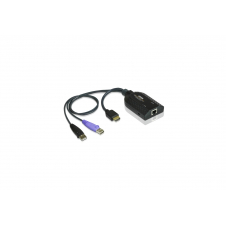 ATEN KA7168 cable para video, teclado y ratón (kvm) Negro