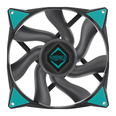 IceGALE Xtra Carcasa del ordenador Ventilador 14 cm Negro 1 pieza(s)