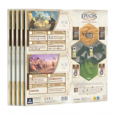 Juego de mesa epochs expansión: oriente medio y latinoamérica