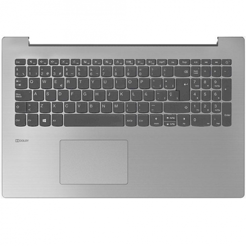 Top case + teclado Lenovo 330-15IKB Plata 5CB0R16661