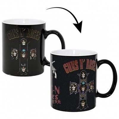 Taza termica gb eye musica guns n roses logo