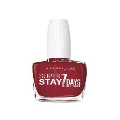Maybelline Superstay 7 Días Tono 006 Deep Red Pintauñas Larga Duración Efecto Gel Color Rojo