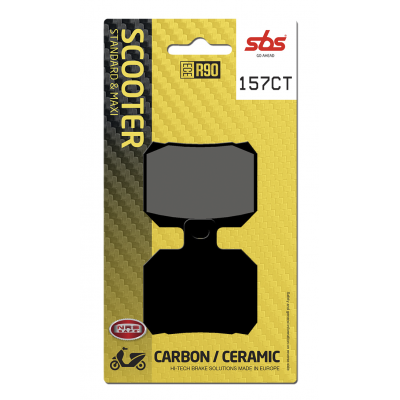 CT Scooter Carbon Tech Organic Brake Pads SBS 157CT