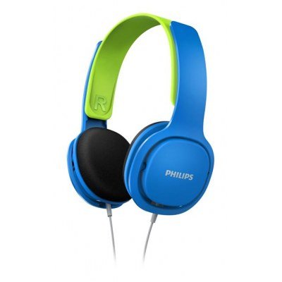 Auriculares philips diadema shk2000bl - 00 niñ@s azul - verde