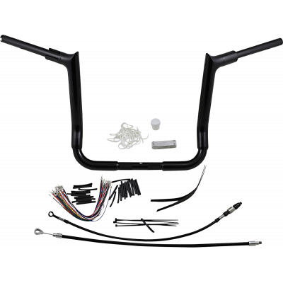 Kit manillar EZ Install de 1-1/2 con bordes superiores angulados FAT BAGGERS INC. 809114-B