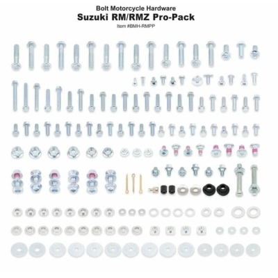 Pack tornillería Bolt Pro Suzuki para RM/RMZ 01- BMH-RMPP