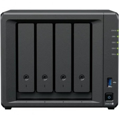 NAS Synology Diskstation DS925+/ 4 Bahías 3.5- 2.5/ 4GB DDR4/ Formato Torre