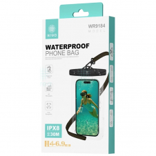 Ikrea WR9184 Funda con Correa Impermeable para móvil 4.0-6.9