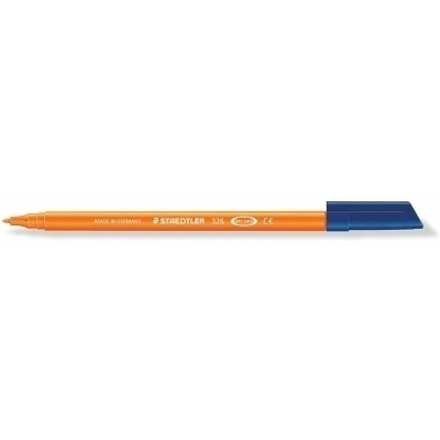 Staedtler Noris 326 Rotulador de Punta Fina - Trazo 1mm Aprox - Tina Base de Agua - Color Naranja