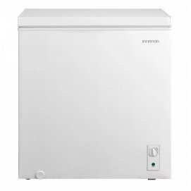 Arcón congelador horizontal Dual Infiniton CH-20H85BEH, Dual System, 85 x 77 x 56 cm, DeFrost, clase E, 200 kWh año, 41dB, 198 litros, blanco