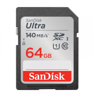 Tarjeta mde memoria SD SanDisk Ultra 64GB SDXC Memory Card 120MB/s