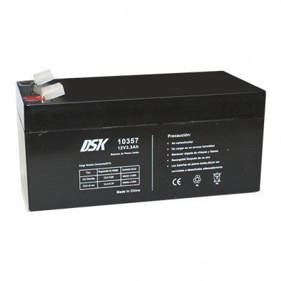 Bateria PLOMO AGM 12V 3,3Ah AGM 134x67x61mm DSK