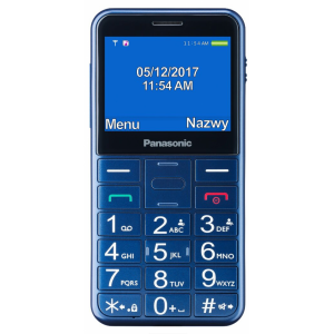 SENIORPHONE Panasonic KXTU155EXCN CON BASE AZU