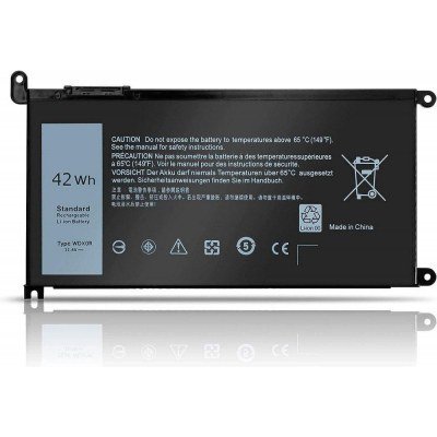 Batería compatible para portátil DELL Inspiron 15 5568 / 15 5368 / 17 5567 / 11.4V / WDX0R