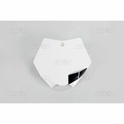 Portanúmeros delantero UFO KTM blanco KT03093-047 KT03093#047