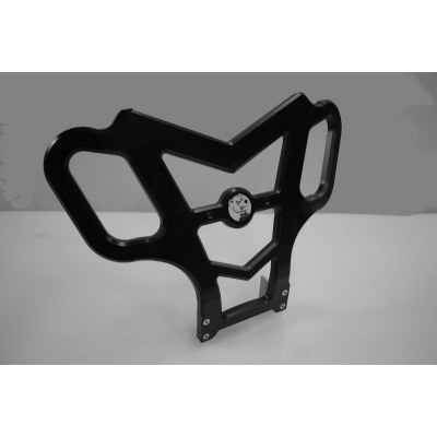 Parachoques AXP, , negro, Yamaha YFZ450 AX1200