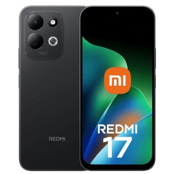 Teléfono móvil Smartphone Xiaomi Redmi 17, 4G, 4GB, 128GB, 6.99 pulgadas, 7500 mAh, 50 MP, clase B, negro