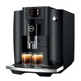 Cafetera Jura E6 Piano negro Superautomática, ref. 15437, negro