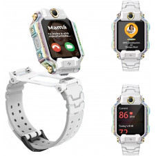 Imoo X10 4G GPS Videollamada 44mm Pantalla HD Blanco Resistencia Agua IP68 SOS Infantil Control parental