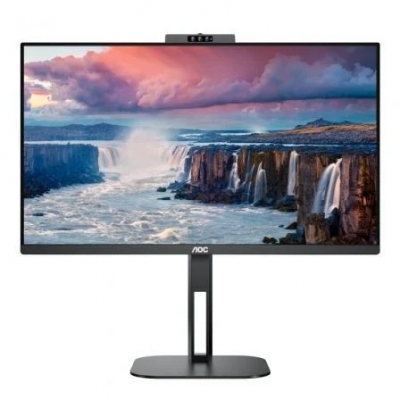 Monitor Profesional AOC 24V5CW/BK 23.8/ Full HD/ Webcam/ Multimedia/ Negro