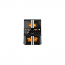 Cecotec Cecofry DuoLevel 10000 DuoSize Window Doble 10 L Independiente 2000 W Freidora de aire caliente Negro