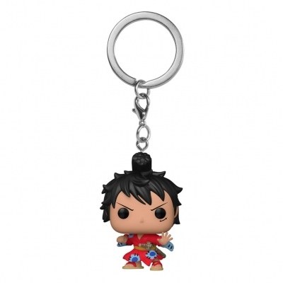 Funko pop keychain llavero one piece luffy en kimono 61370