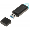 Kingston DataTraveler Exodia - Unidad flash USB - 64 GB - USB 3.2 Gen 1 - negro con turquesa