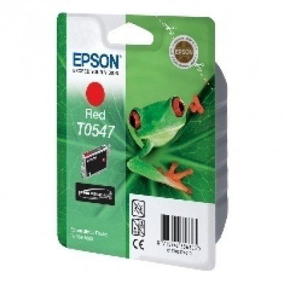 Cartucho tinta epson t0547 rojo 13ml stylus photo r800 - r1800 - rana